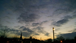 Sunset clouds 2021-11-28